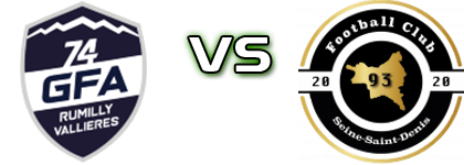 GFA Rumilly-Vallières - Bobigny AC Statistiche e dettagli partita