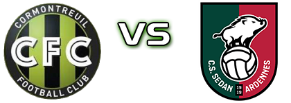 Cormontreuil FC - CS Sedan head to head game preview and prediction