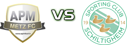 APM Metz - Schiltigheim head to head game preview and prediction