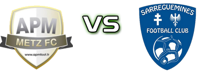 APM Metz - Sarreguemines FC Statistiche e dettagli partita