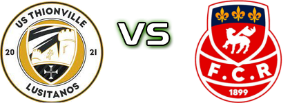 Thionville Lusitanos - Rouen Estatísticas e detalhes do jogo