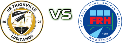 Thionville Lusitanos - Haguenau Statistiche e dettagli partita
