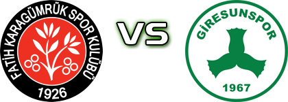 Karagumruk - Giresunspor Statistiche e dettagli partita