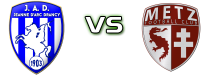 JA Drancy - Metz II Detalji meca I statistika. JA Drancy - Metz II Detalji meca I statistika.