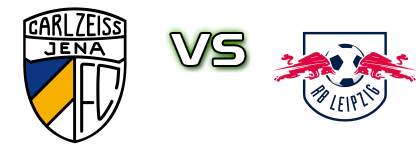 FC Carl Zeiss Jena - RB Leipzig Detalji meca I statistika.