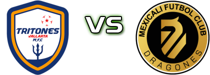 Tritones de Vallarta - Mexicali FC head to head game preview and prediction