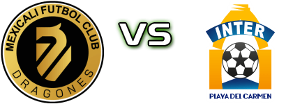 Mexicali FC - Inter Playa del Carmen Detalles y estadisticas