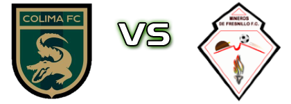 Colima FC - Mineros de Fresnillo FC детайли и статистика