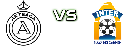 Real de Arteaga - Inter Playa del Carmen head to head game preview and prediction
