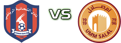 Al-Shahania - Umm-Salal Detalji meca I statistika.