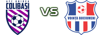 Unirea Colibași - Voința Buciumeni head to head game preview and prediction Unirea Colibași - Voința Buciumeni head to head game preview and prediction