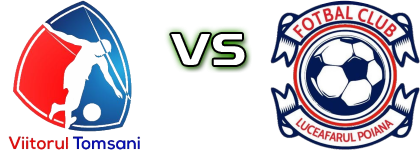 Viitorul Tomșani - Luceafărul Poiana детайли и статистика