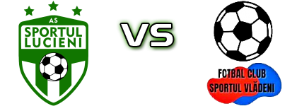 Sportul Lucieni - Sportul Vlădeni детайли и статистика