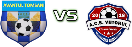 Avântul Tomşani - Viitorul Cosminele head to head game preview and prediction