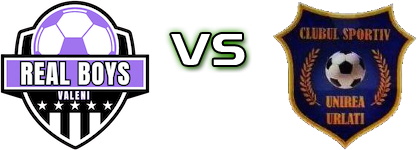 Real Boys Valenii de Munte - Unirea Urlaţi Detalles y estadisticas