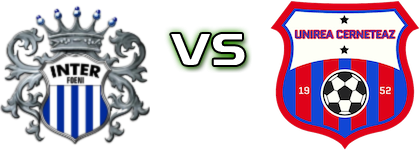 Inter Foieni - Unirea Cerneteaz head to head game preview and prediction Inter Foieni - Unirea Cerneteaz head to head game preview and prediction