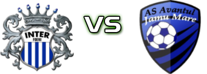 Inter Foieni - Avântul Jamu Mare head to head game preview and prediction