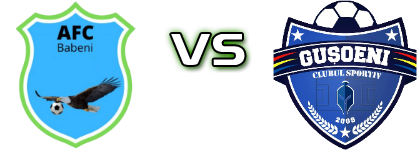Băbeni - Guşoeni Statistiche e dettagli partita