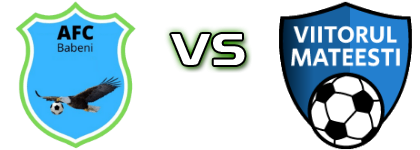 Băbeni - Viitorul Mateești head to head game preview and prediction