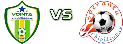 Voinţa Călugăreni - Speranța Chiojdeanca Statistiche e dettagli partita