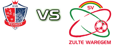 VK Westhoek - Zulte-Waregem B Spiel Prognosen und Statistiken
