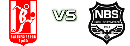 Balıkesirspor - Nazilli Belediyespor Detalji meca I statistika.