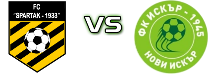 Spartak 1933  - Iskar 1945 Statistiche e dettagli partita Spartak 1933  - Iskar 1945 Statistiche e dettagli partita