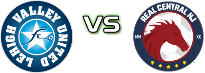Lehigh Valley United - Real Central NJ detalji utakmice i statistika Lehigh Valley United - Real Central NJ detalji utakmice i statistika