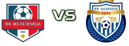 Zheleznitsa - Kazichene  Spiel Prognosen und Statistiken