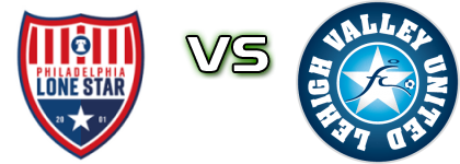 Philadelphia Lone Star - Lehigh Valley United head to head game preview and prediction