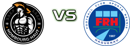 Hombourg-Haut - Haguenau 2 head to head game preview and prediction