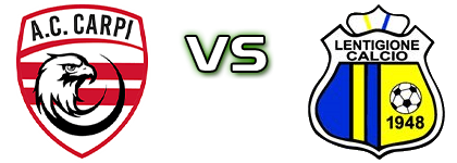 Carpi - Lentigione детайли и статистика Carpi - Lentigione детайли и статистика