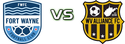 Fort Wayne FC - West Virginia Alliance head to head game preview and prediction Fort Wayne FC - West Virginia Alliance head to head game preview and prediction