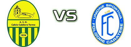 Caldiero Terme - Folgore Caratese Detalles y estadisticas