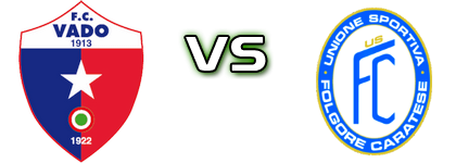 Vado - Folgore Caratese Spiel Prognosen und Statistiken