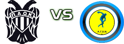 Paok Koutsopodiou - A.G.O.N. head to head game preview and prediction