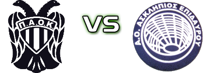 Paok Koutsopodiou - Asklipios детайли и статистика Paok Koutsopodiou - Asklipios детайли и статистика