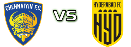 Chennaiyin - Hyderabad Detalji meca I statistika.