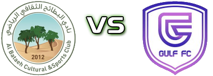 Al Bataeh - Gulf FC Spiel Prognosen und Statistiken