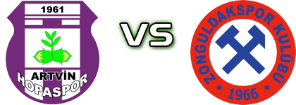 Artvin Hopaspor - Zonguldak Kömürspor Statistiche e dettagli partita