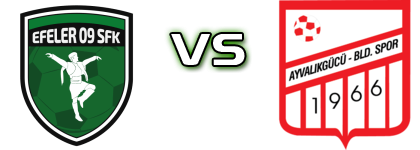 Efeler 09 SFK - Ayvalıkgücü Statistiche e dettagli partita