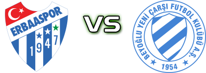 Erbaaspor - Beyoğlu Yeni Çarşı detalji utakmice i statistika