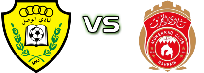 Al-Wasl - Al-Muharraq detalji utakmice i statistika Al-Wasl - Al-Muharraq detalji utakmice i statistika