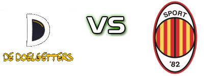 De Doelgetters - Sport 82 head to head game preview and prediction