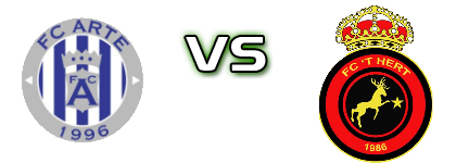 Arte - FC 't Hert Statistiche e dettagli partita
