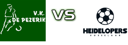 De Pezerik - Heidelopers Statistiche e dettagli partita