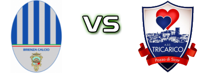 Brienza  - Tricarico Statistiche e dettagli partita