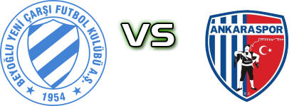 Beyoğlu Yeni Çarşı - Ankaraspor detalji utakmice i statistika