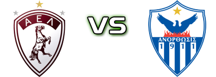 Larisa - Anorthosis head to head game preview and prediction