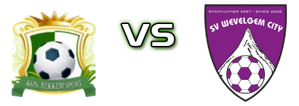Rekkem Sport - Wevelgem City B Spiel Prognosen und Statistiken